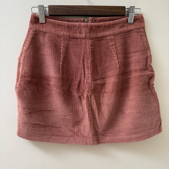 Charlotte Russe Corduroy Miniskirt - Picture 4 of 5